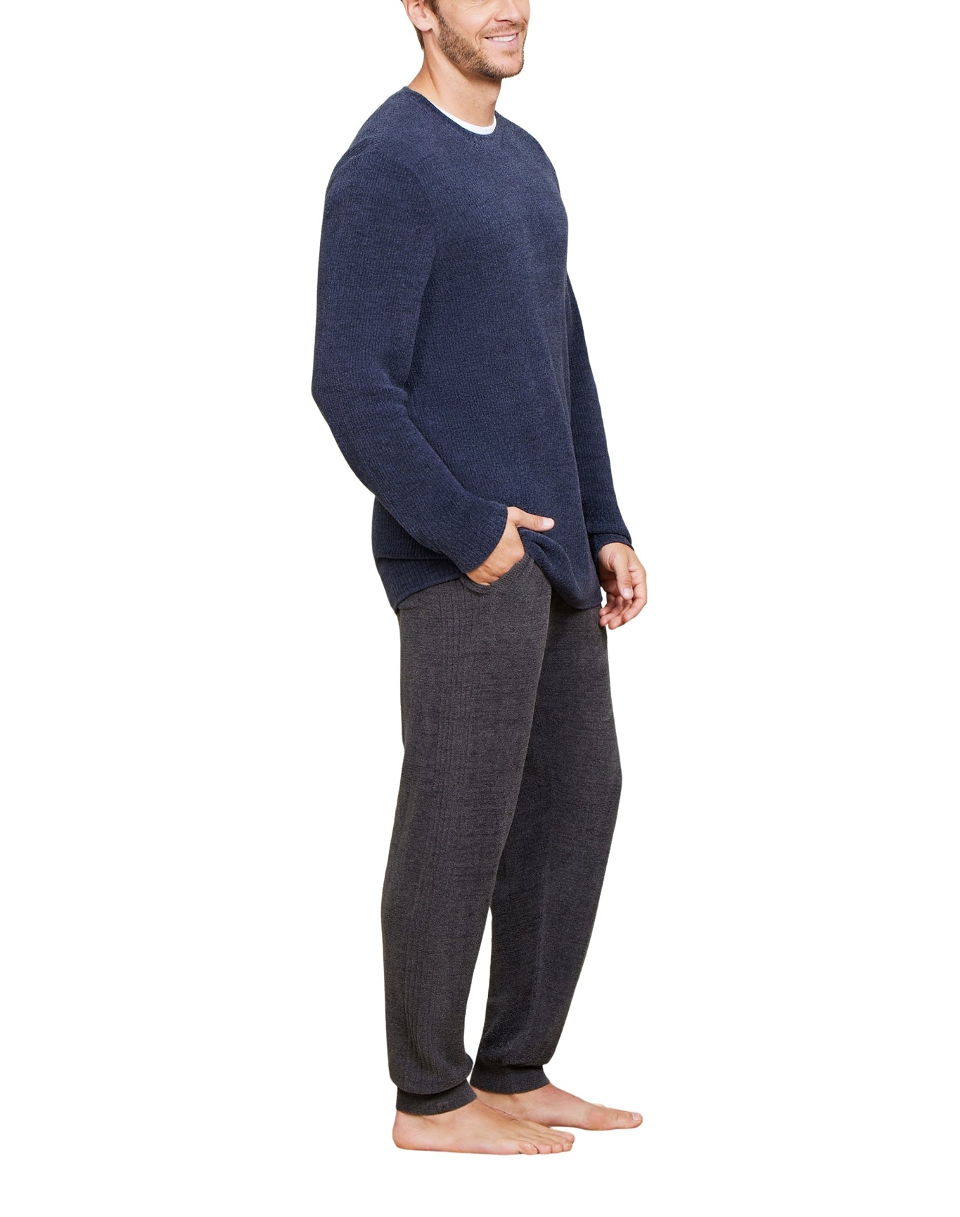 Men | Cozychic Ultra Lite Ribbed Crewneck | Indigo