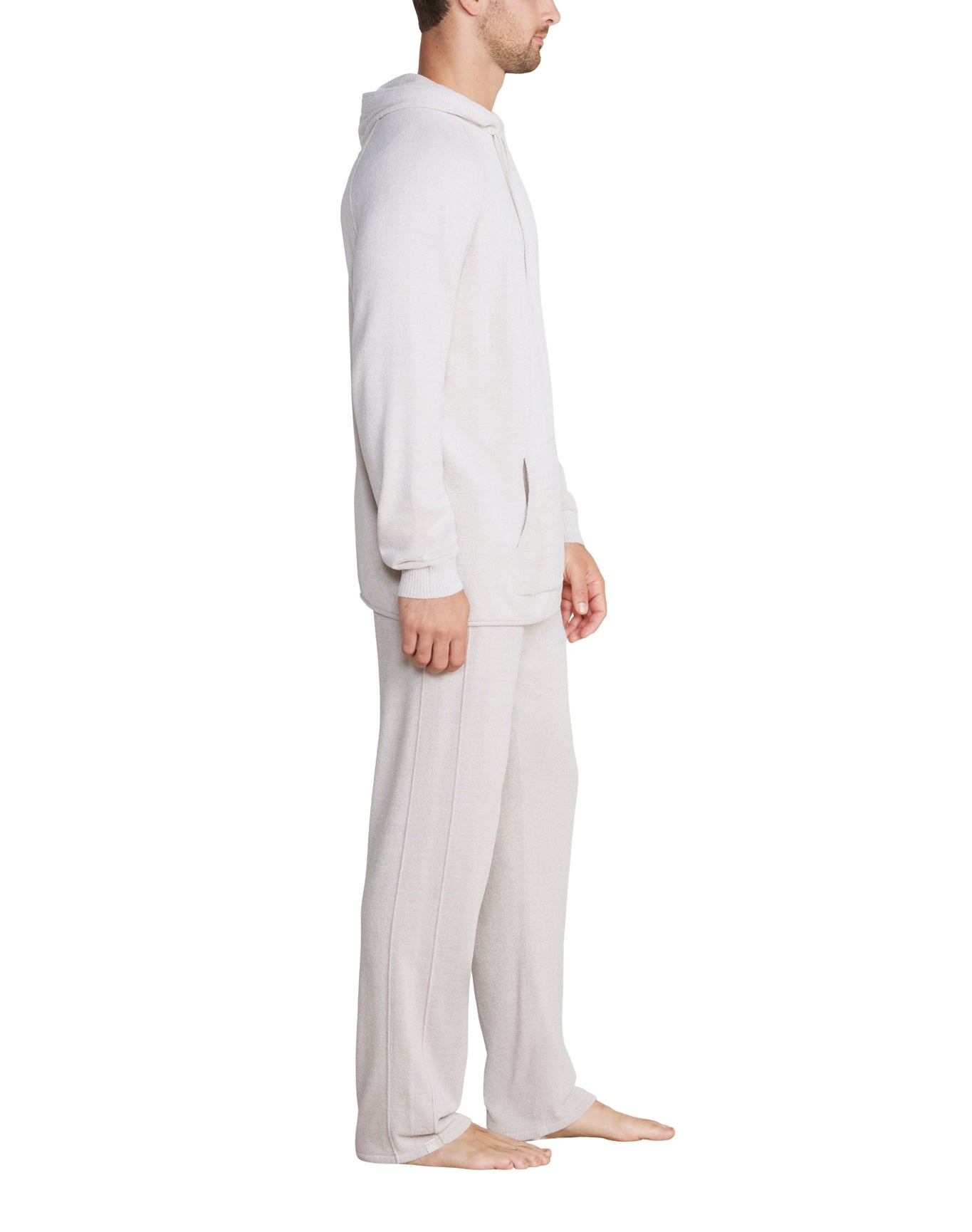 Men | Cozychic Ultra Lite Rolled Edge Hoodie | Silver