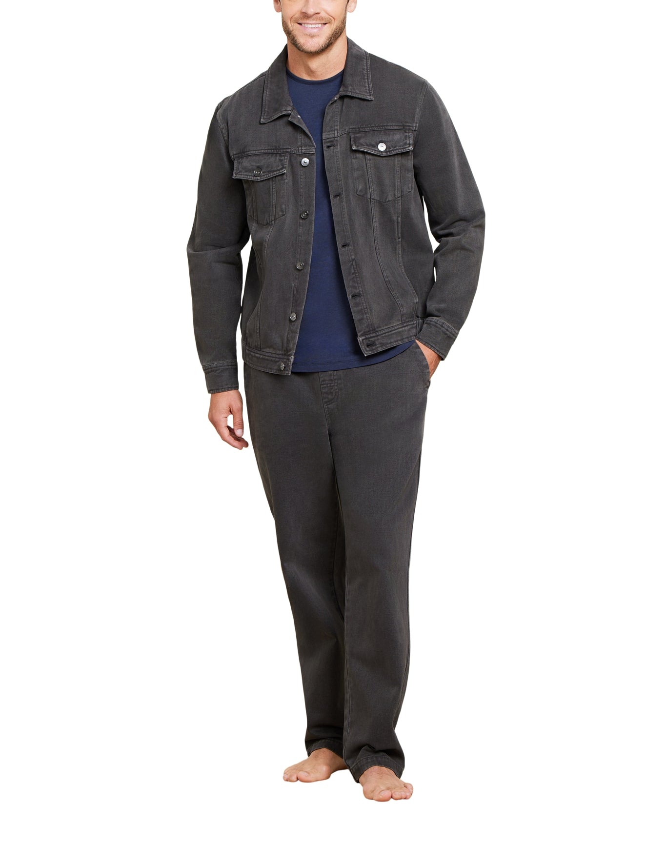 Men | MC Brushed Twill Jacket | Carbon