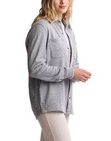 Men | MC French Terry Shacket | He Gray