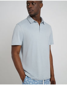 Men | Sun Polo | Sky
