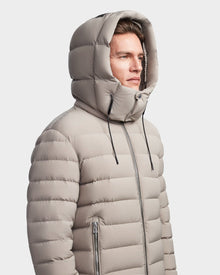 Men | NOAH Down Puffer | Cement