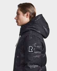 Men | RICKY Down Puffer | Camo Black