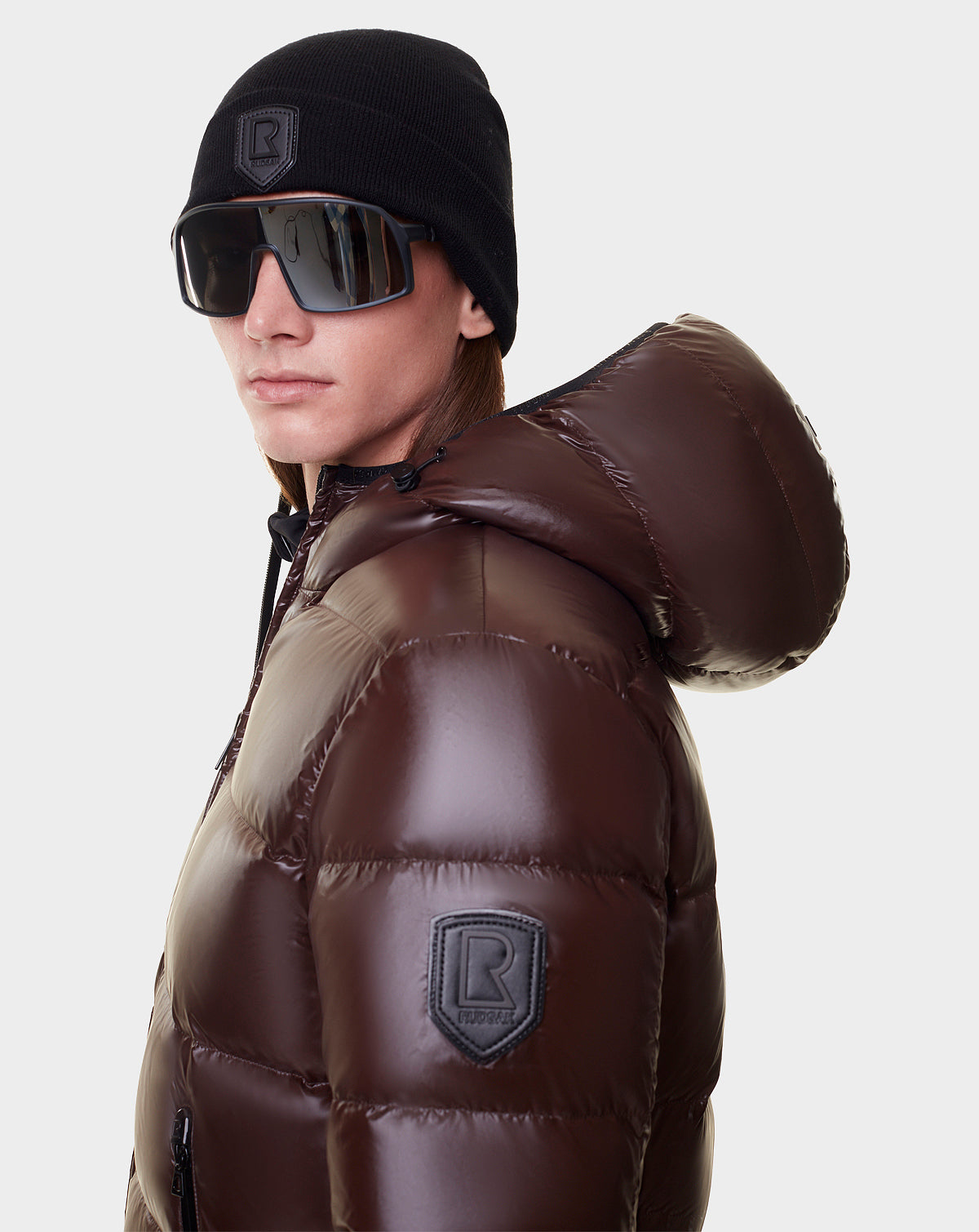 Men | CARTER Reversible Down Puffer | Chocolate
