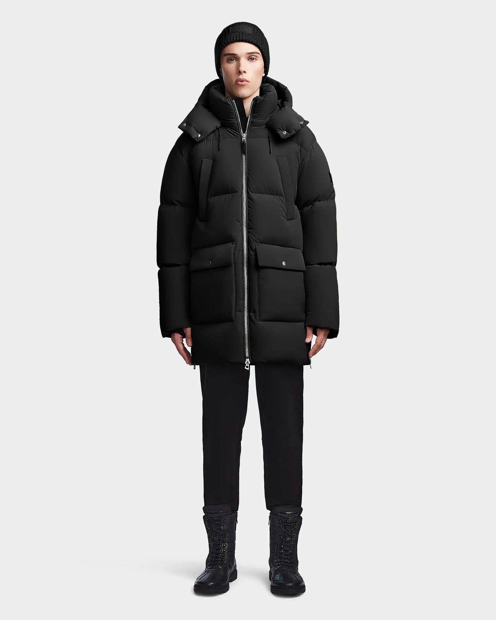 Unisex | ENZO M Down Puffer | Black