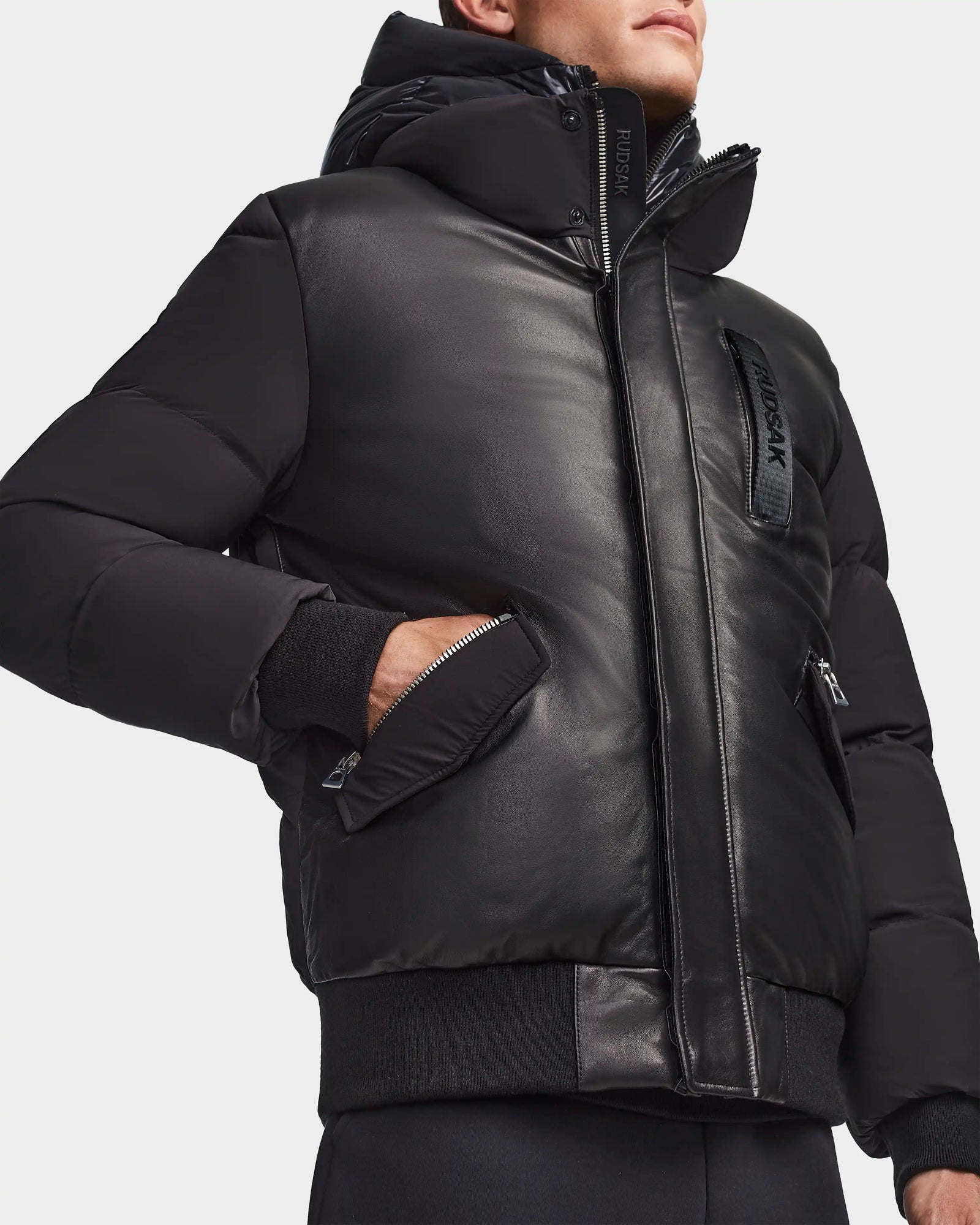 Men | MATEO Down Bomber | Black