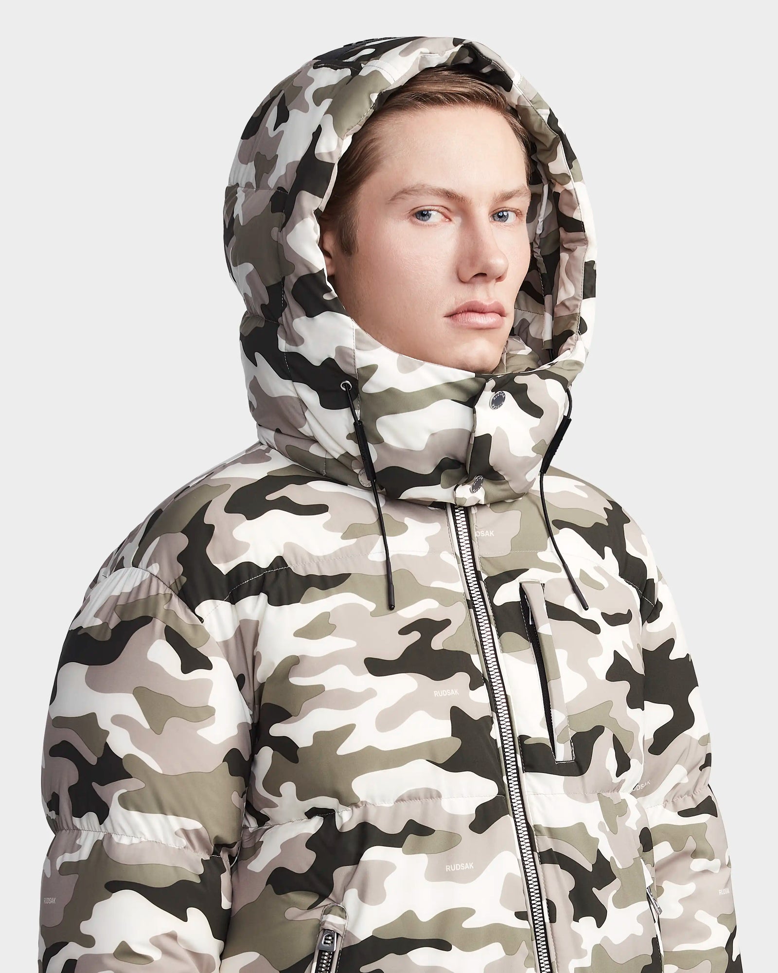 Men | VINCENT Down Puffer | Camouflage