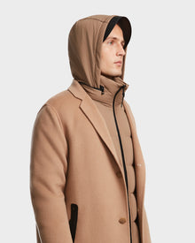 Men | DRAL Wool Jacket | Camel