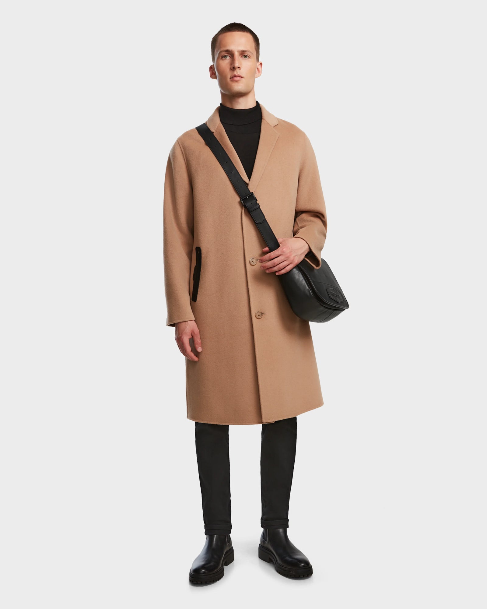 Men | DRAL Wool Jacket | Camel