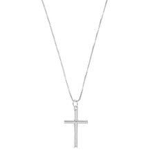 The Cross Pendant Necklace | Gold Vermeil & Sterling Silver