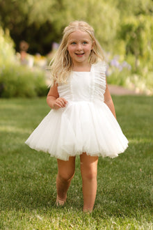 Girls | Mini Fairy Garden Dress | White