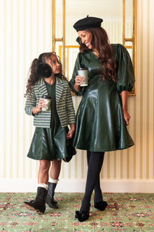 Girls | Mini Leah Dress | Green