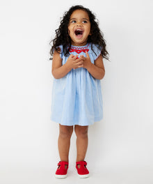 Girls | Betty Baby Dress | Blue