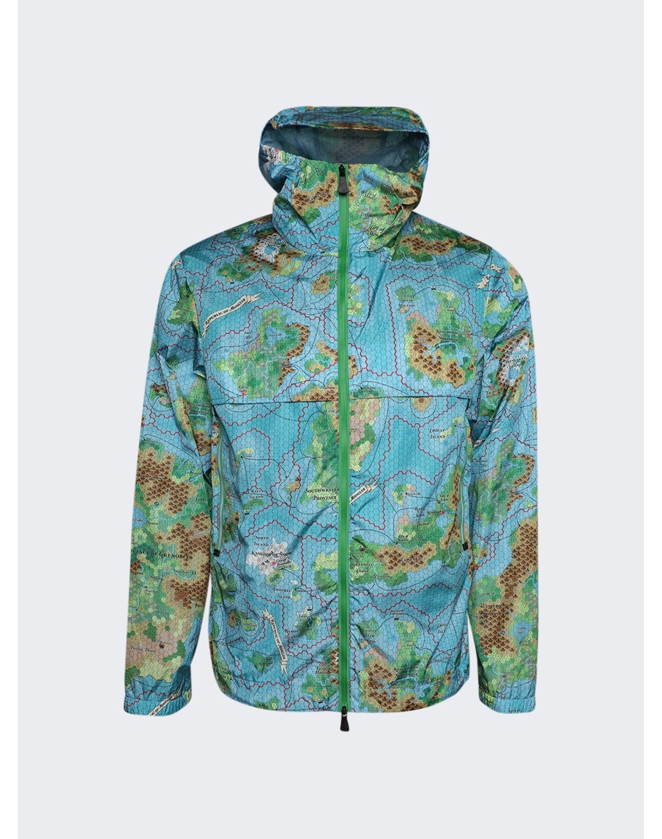 Moncler | Men | Easton Puffer Jacket | Aqua Blue