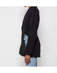 Mugler | Women | Tailored Buttoned Cuff Blazer | Black