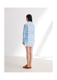 Mulberry Silk Shirt | Blue