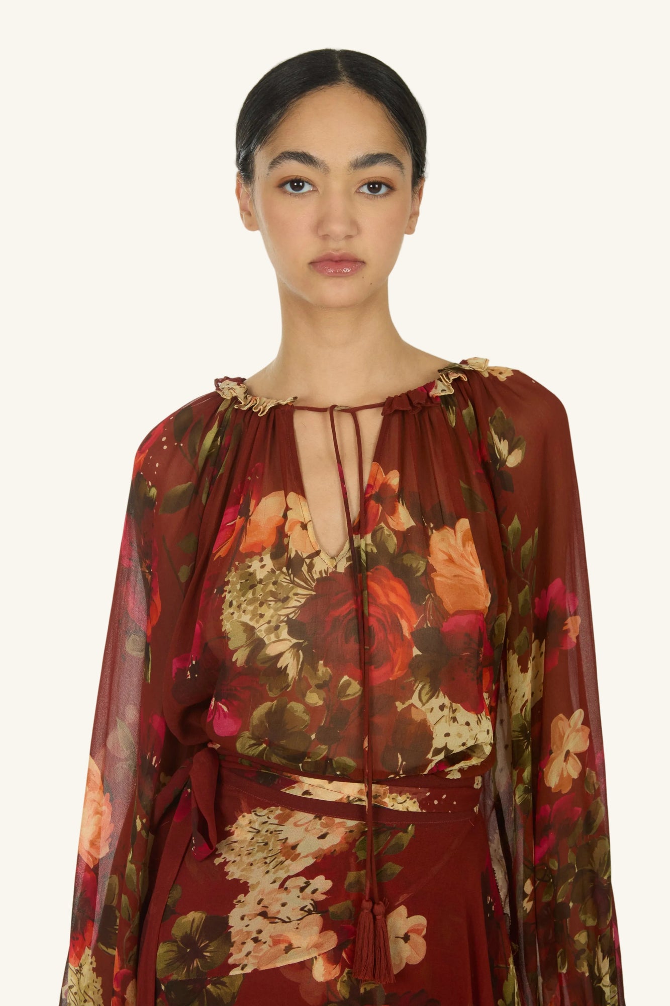 Murray Blouse | Rose Floral