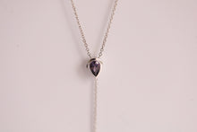 Women | Spinel Stillwater Lariat | 14k White Gold - Lavender Spinel