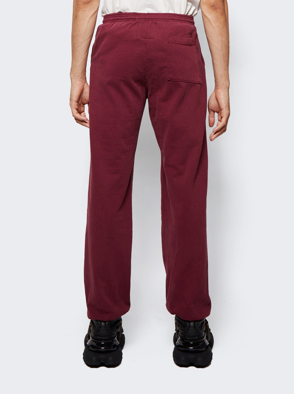 Men | Local Authority | La Slash Fleece Pant | Red