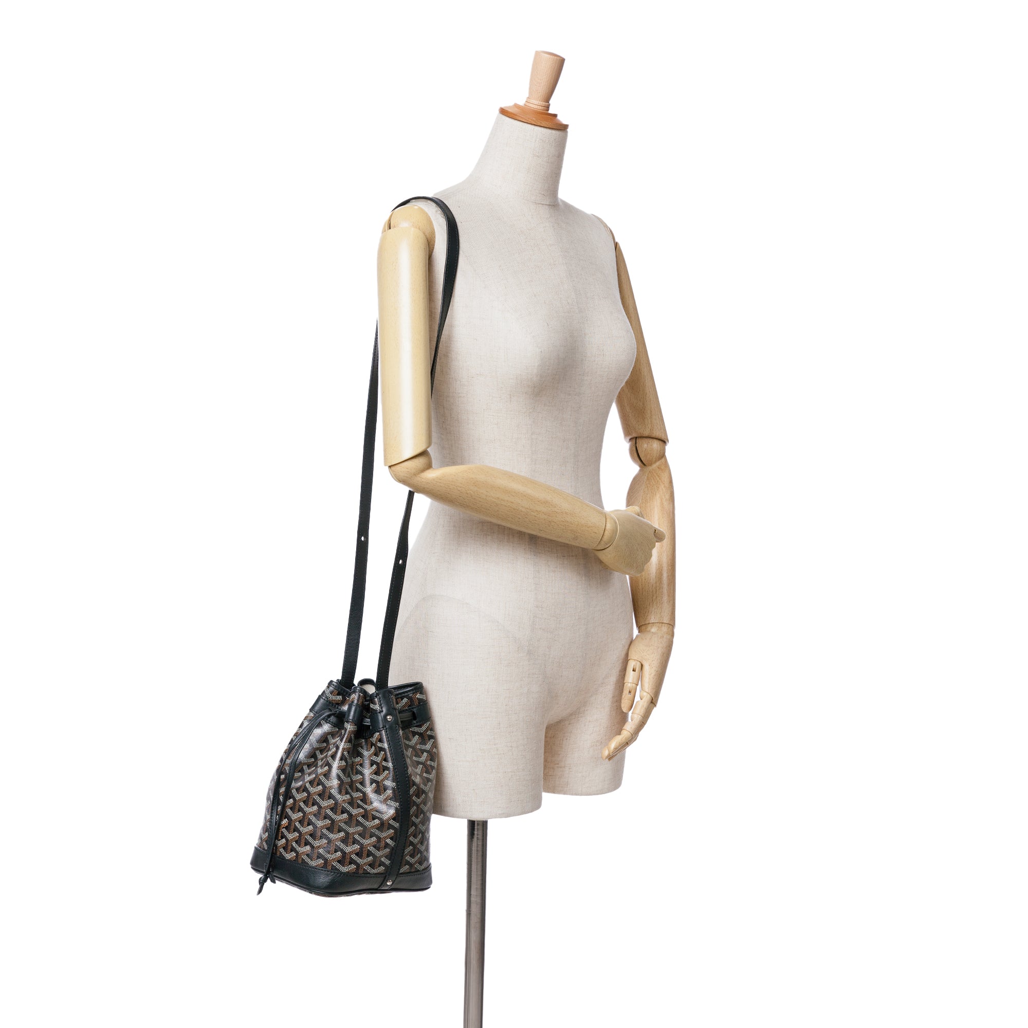 Goyard | Pre-Owned Goyardine Petit Flot | Black