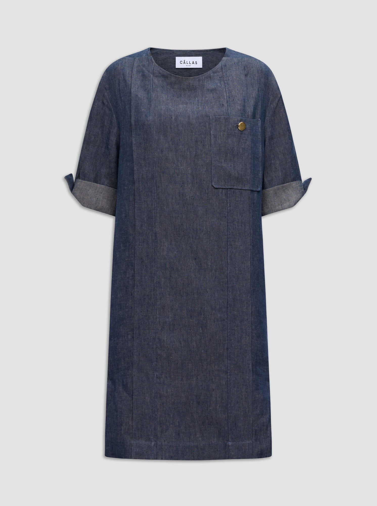 Nadege Tunic Dress | Indigo