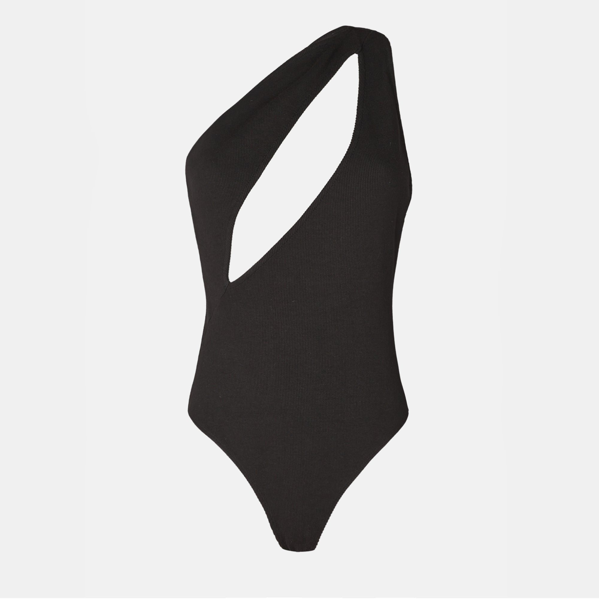 OW Collection NADINE Bodysuit Account 002 - Black Caviar