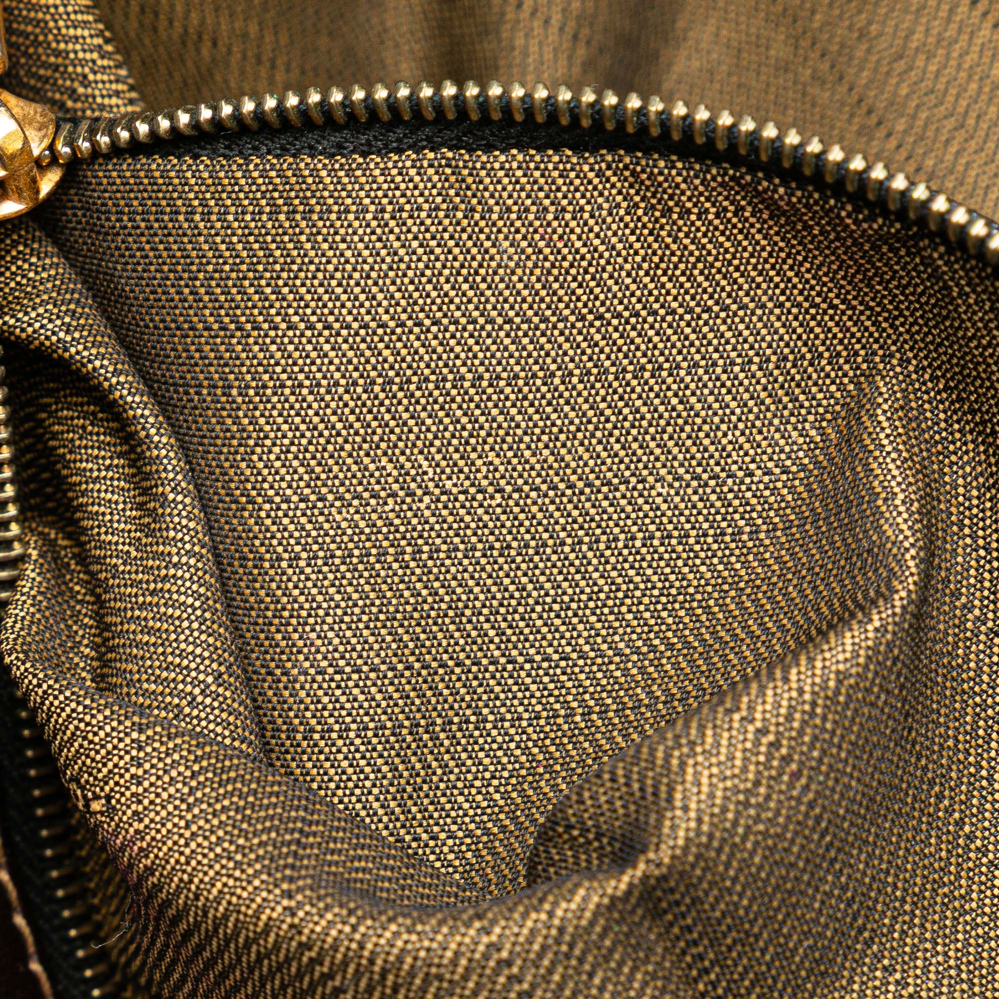 Fendi | Pre-Owned Zucca Canvas Shoulder Bag - III | Brown