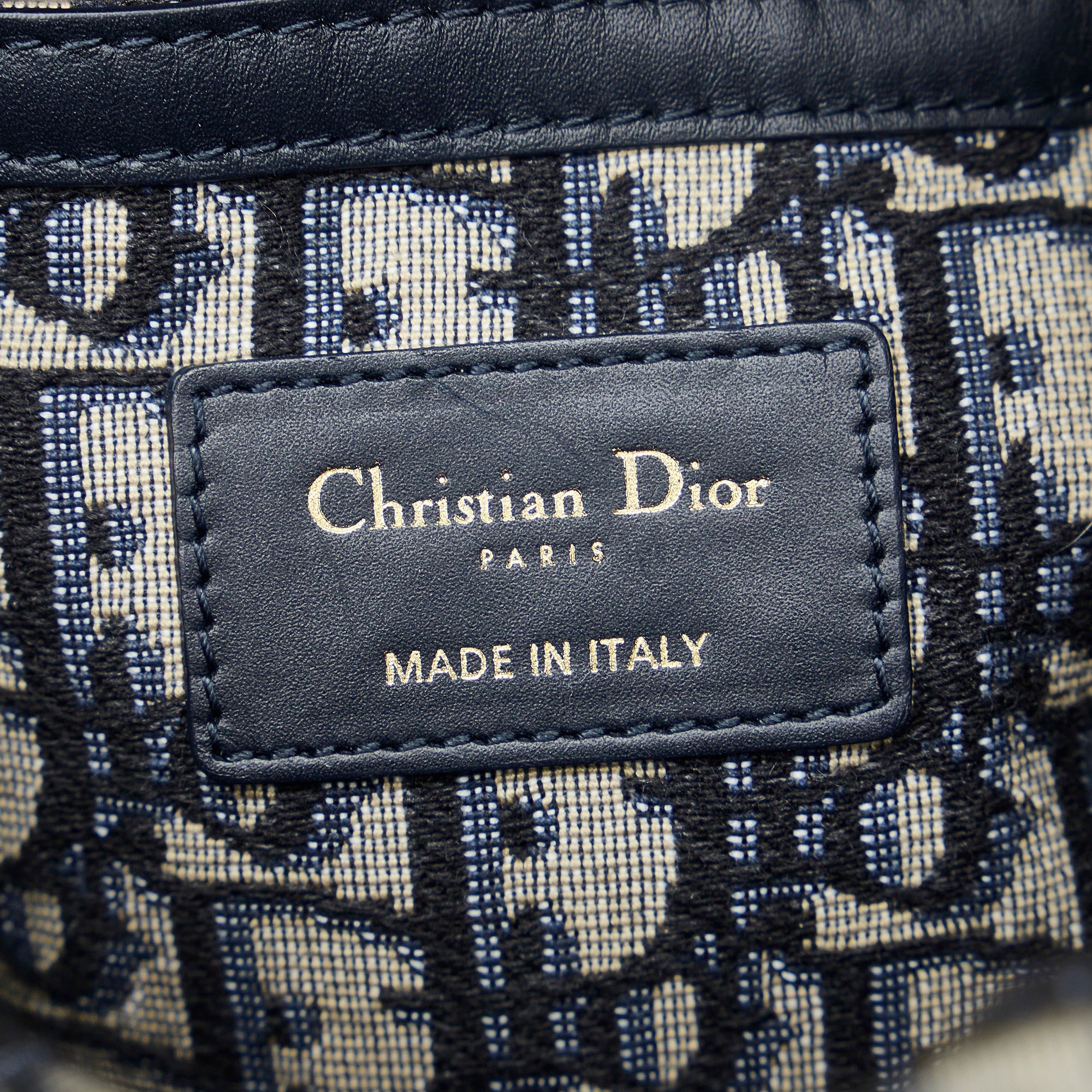 Dior | Pre-Owned Oblique Wicker Bucket Bag | Brown