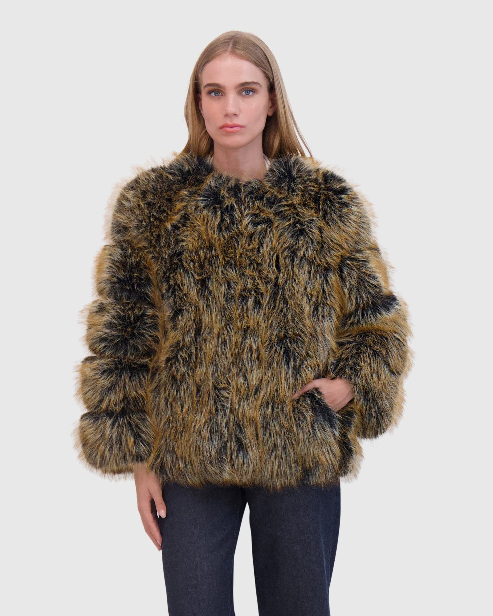 Fur-Free Fox (Faux Fur) Jacket | Cross