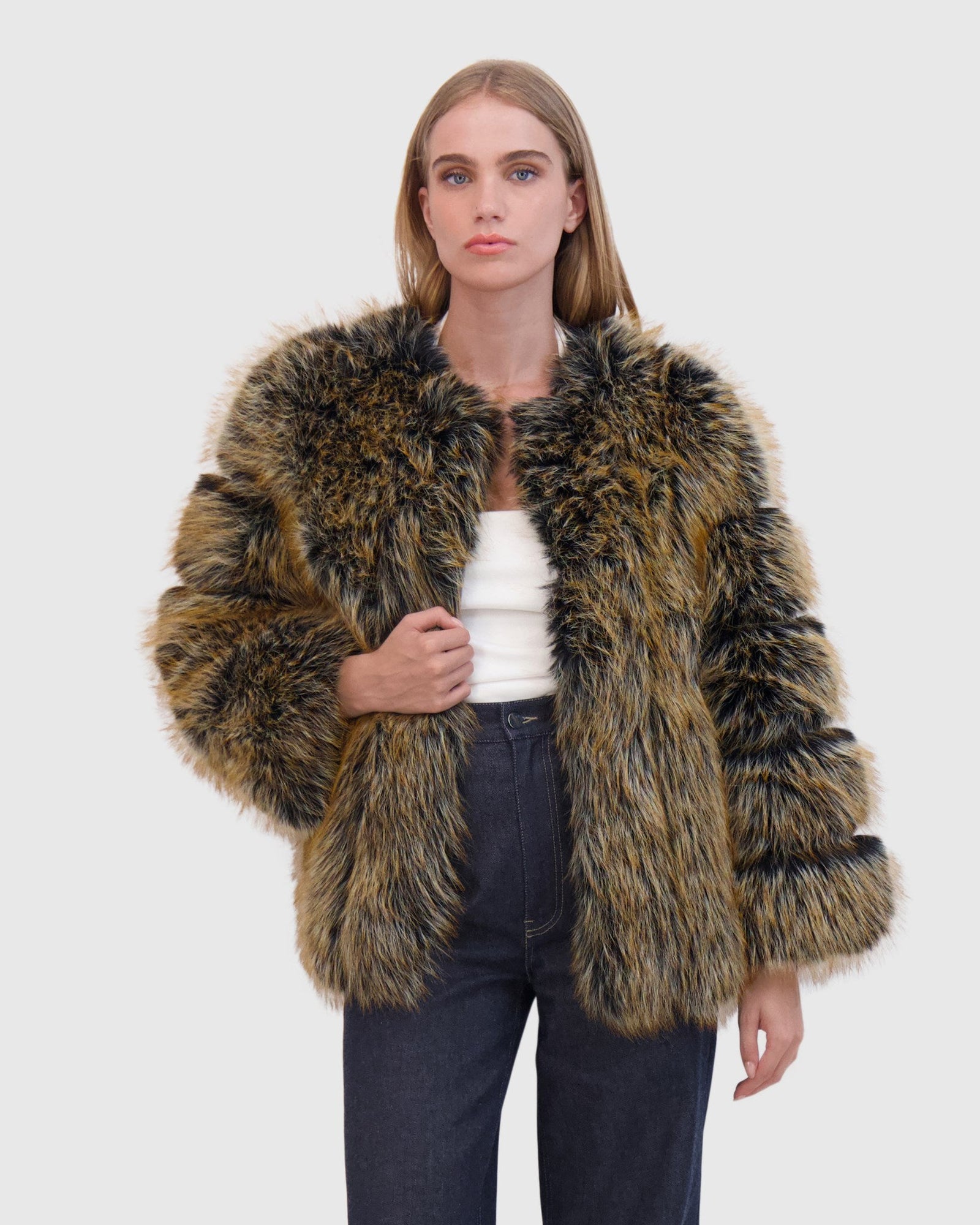 Fur-Free Fox (Faux Fur) Jacket | Cross