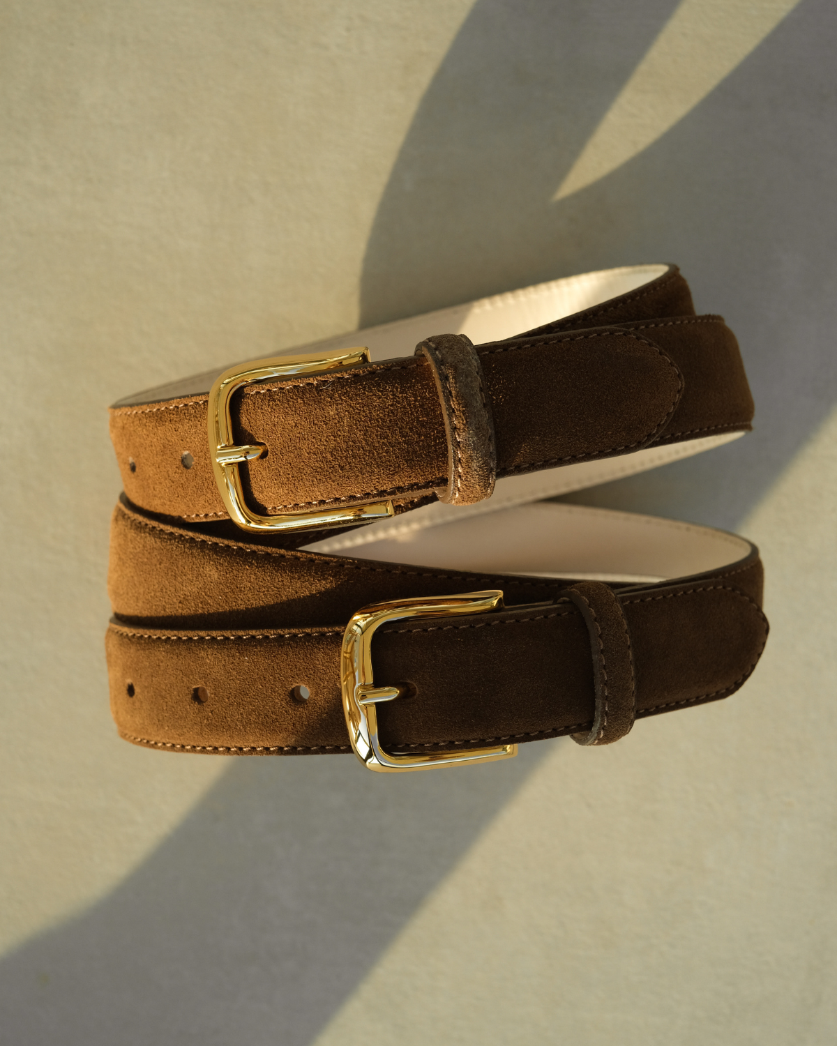 No. 4 Belt | Chocolate/Gold
