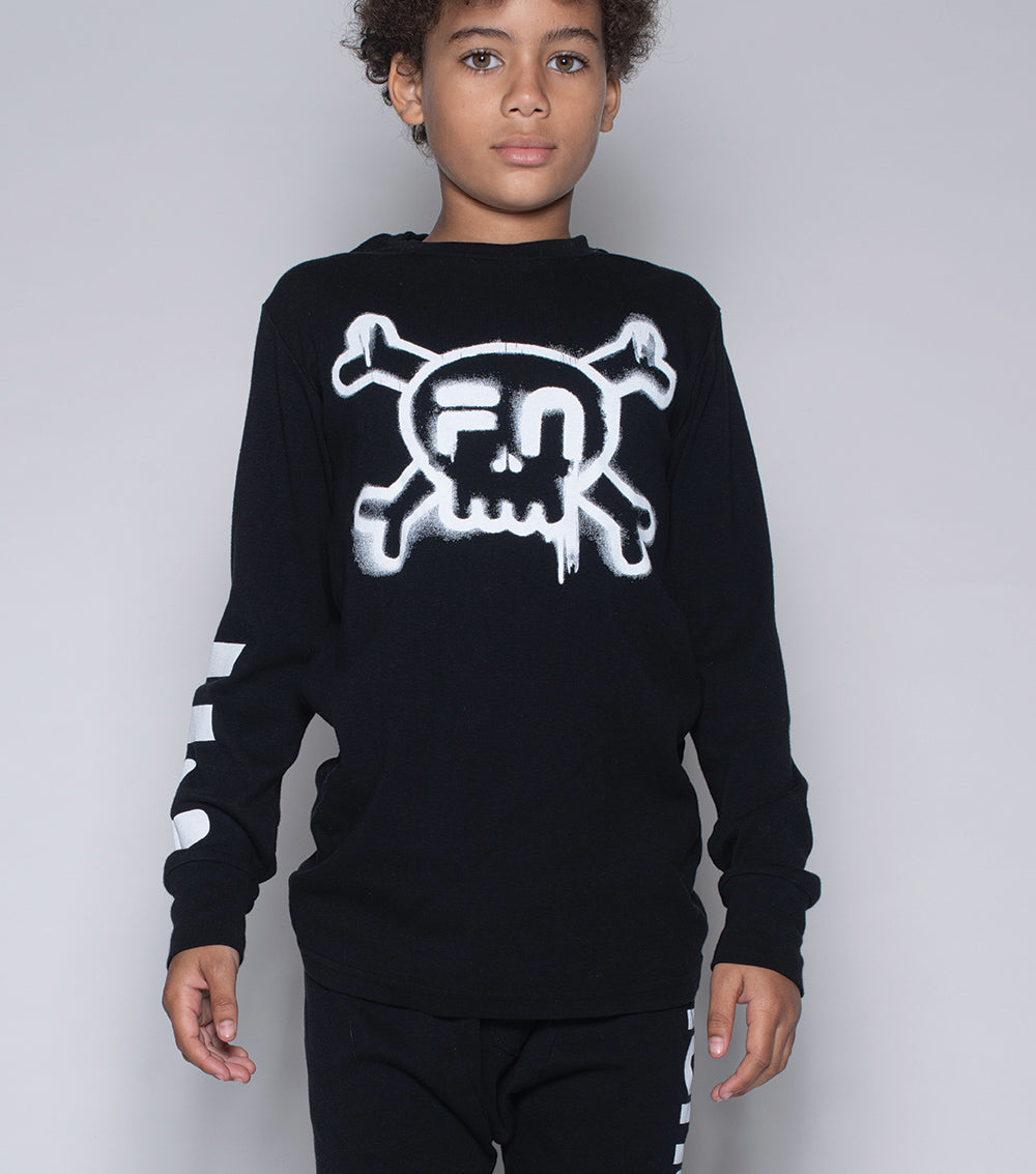 Kid | Skull Loungewear | Black