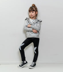 Kid | Festive Knit Sweater | Silver