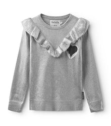 Kid | Festive Knit Sweater | Silver