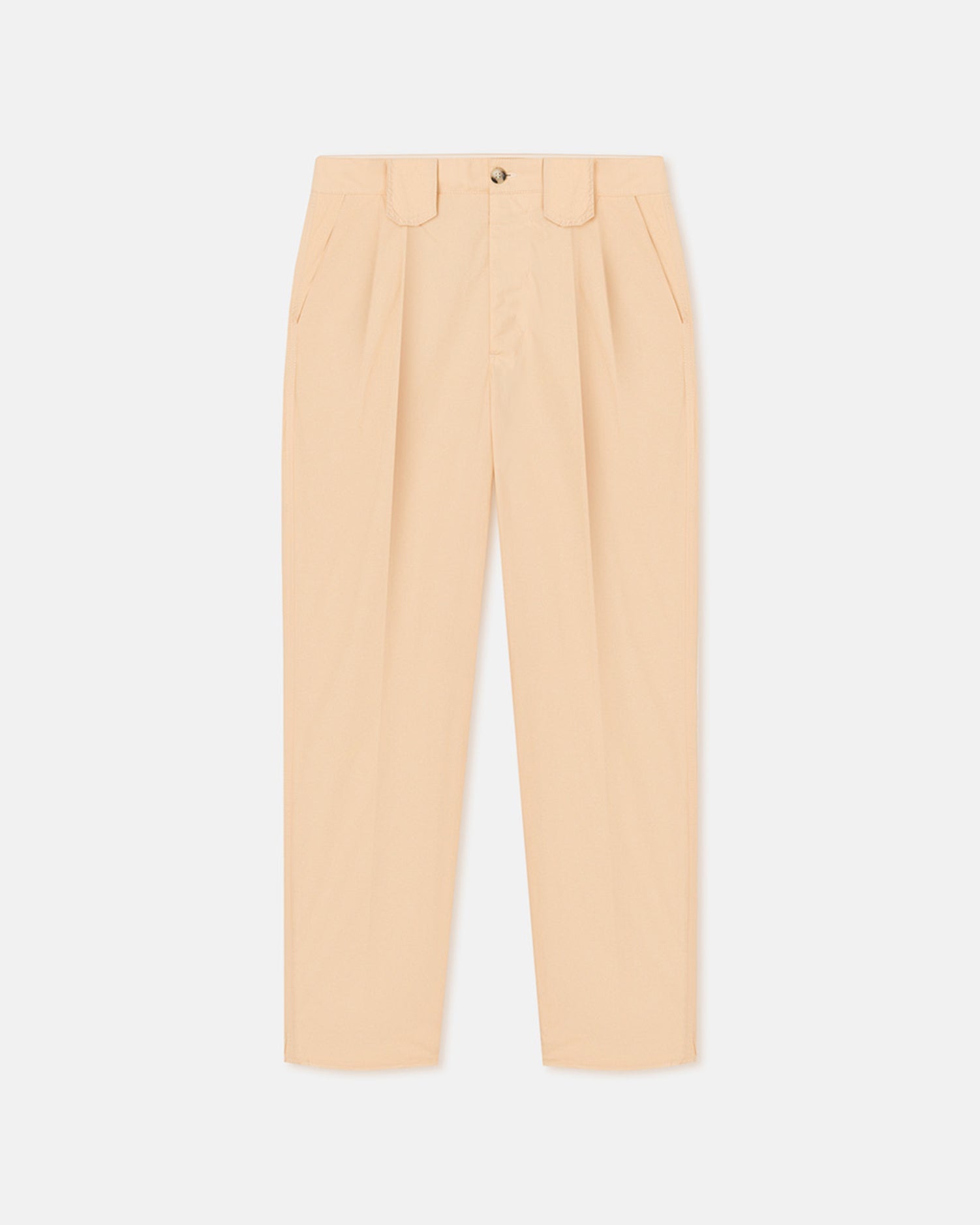 Mens | Mats Light Poplin Trousers | Eggshell