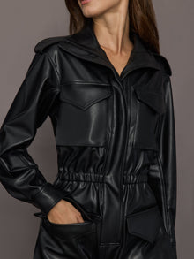 Turtle Cargo Jumpsuit | Black