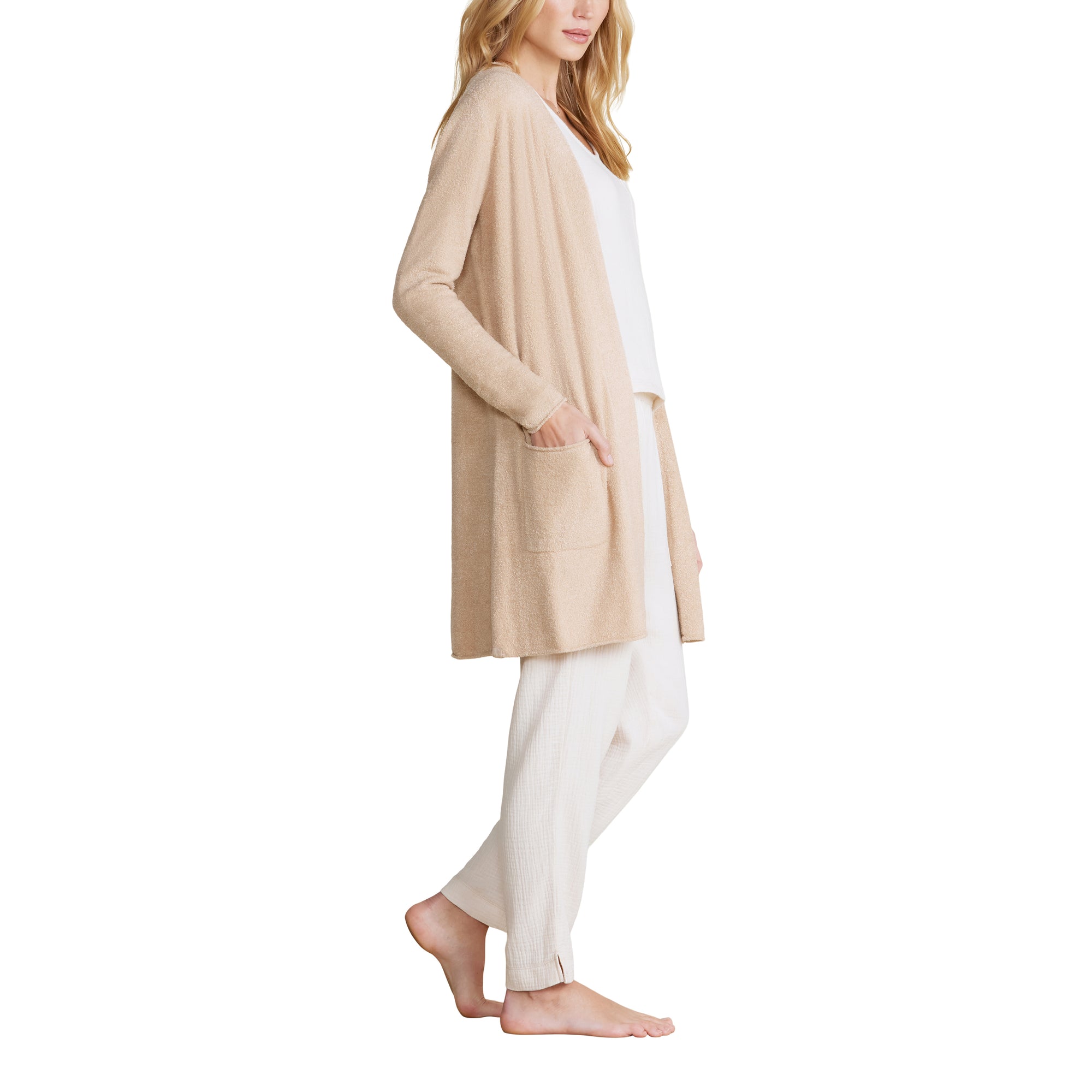 Cozychic Lite Long Cardi | Soft Camel