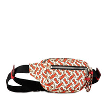 Burberry | Pre-Owned TB Monogram Nylon Cannon Belt Bag | Brown/Beige