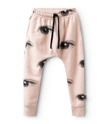 Kid | Eye Baggy Pants | Powder Pink