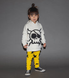 Kid | Star Leggings | Lava Yellow