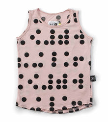 Kid | Braille Tanktop | Powder Pink