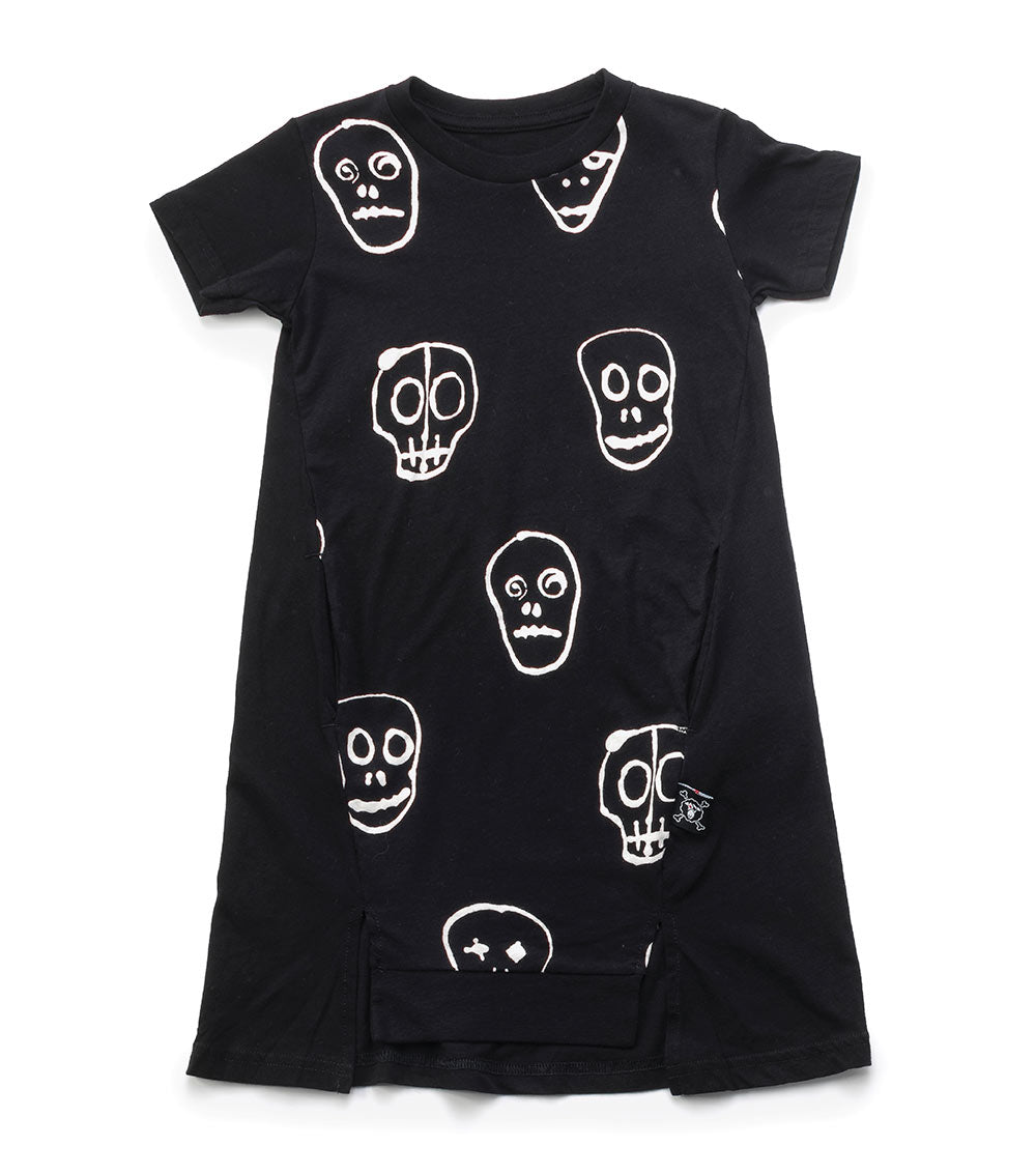 Kid | Skull Mask A Dress | Black