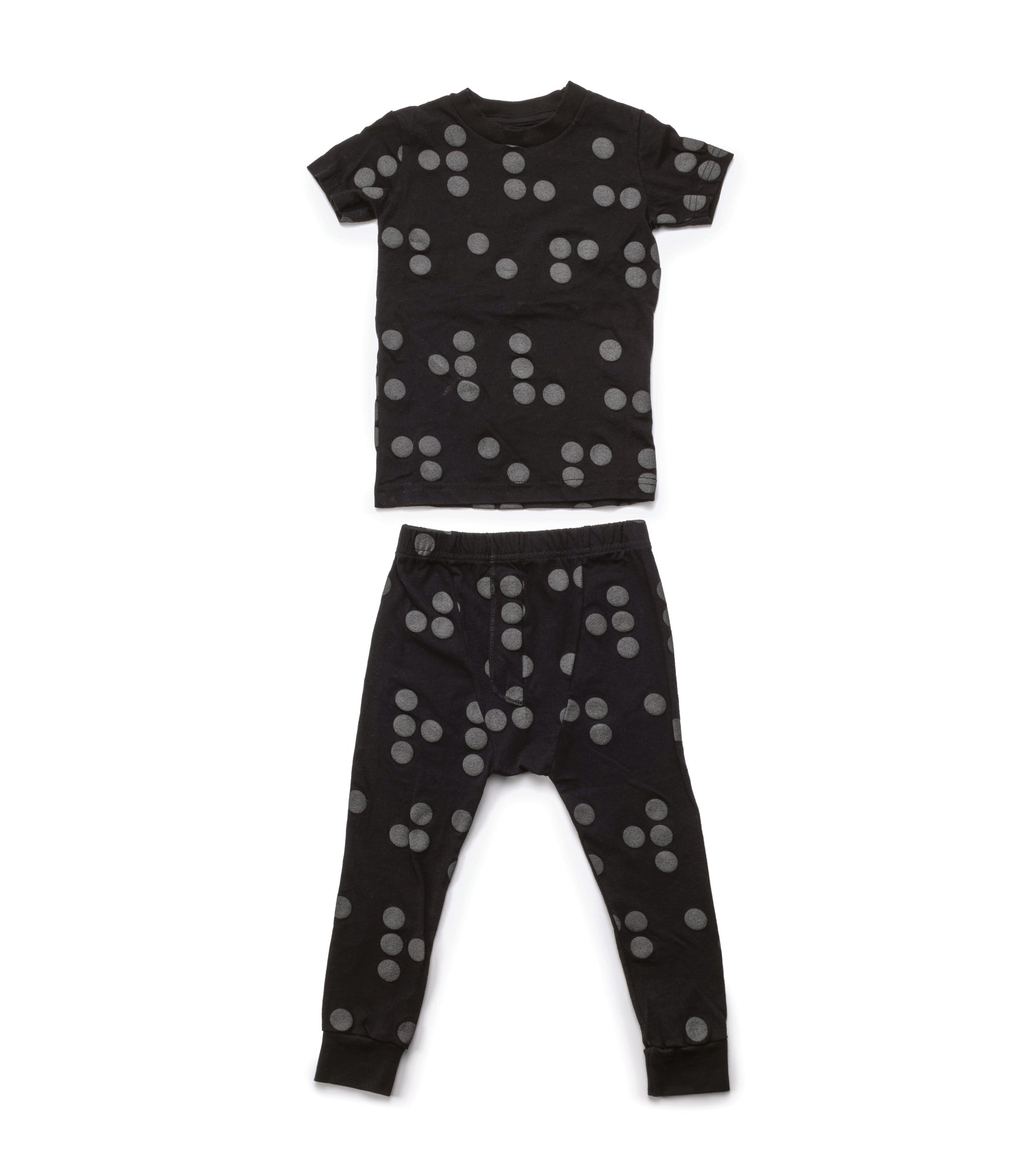 Kid | Braille Loungewear | Black