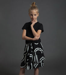 Kid | Layered Circle Dress | White
