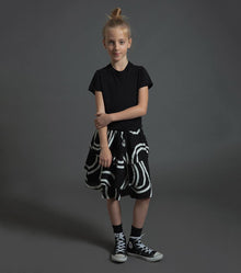 Kid | Layered Circle Dress | White