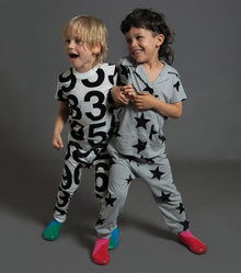 Kid | Numbered Loungewear | White
