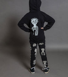 Kid | Tribal Dancer Hoodie | Black