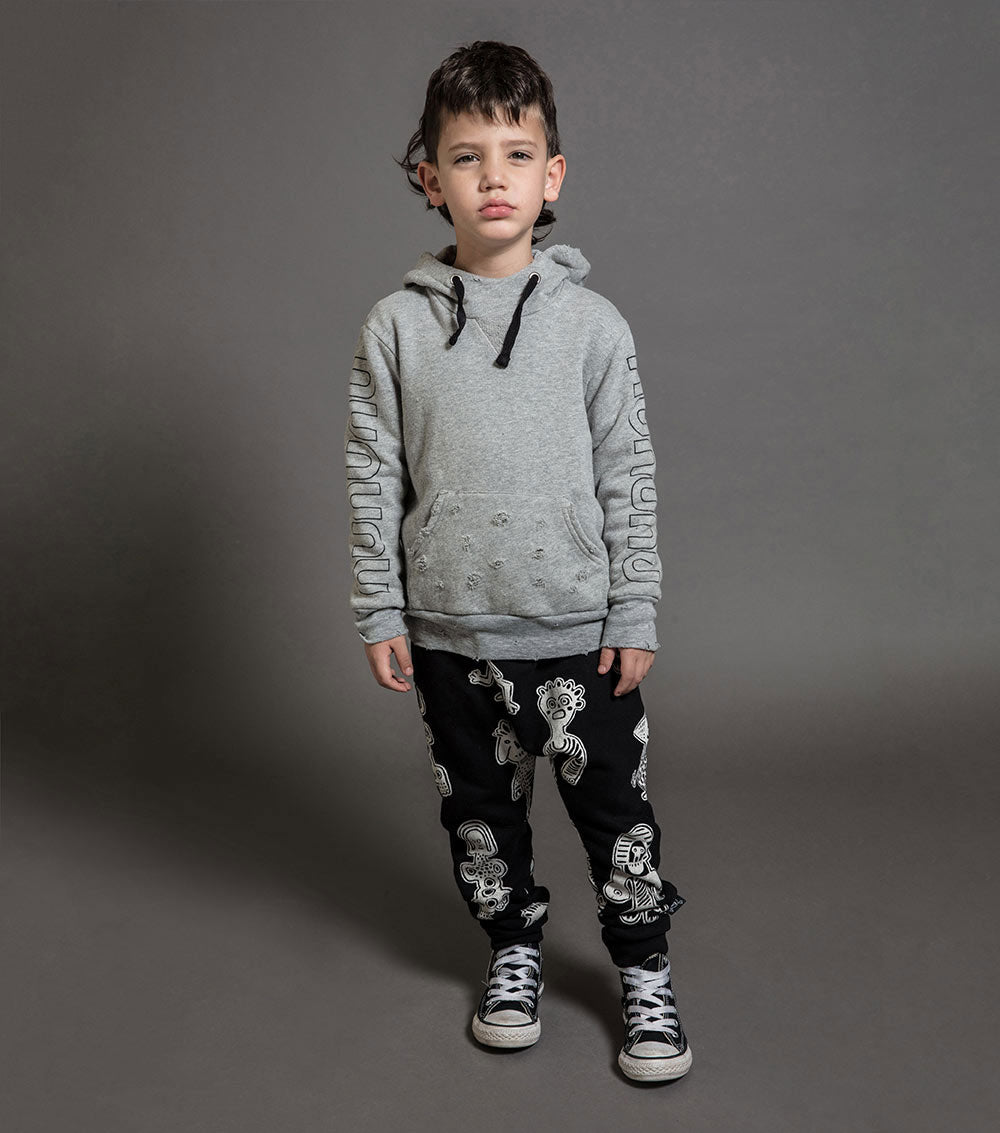 Kid | Tribal Dancers Baggy Pants | Black