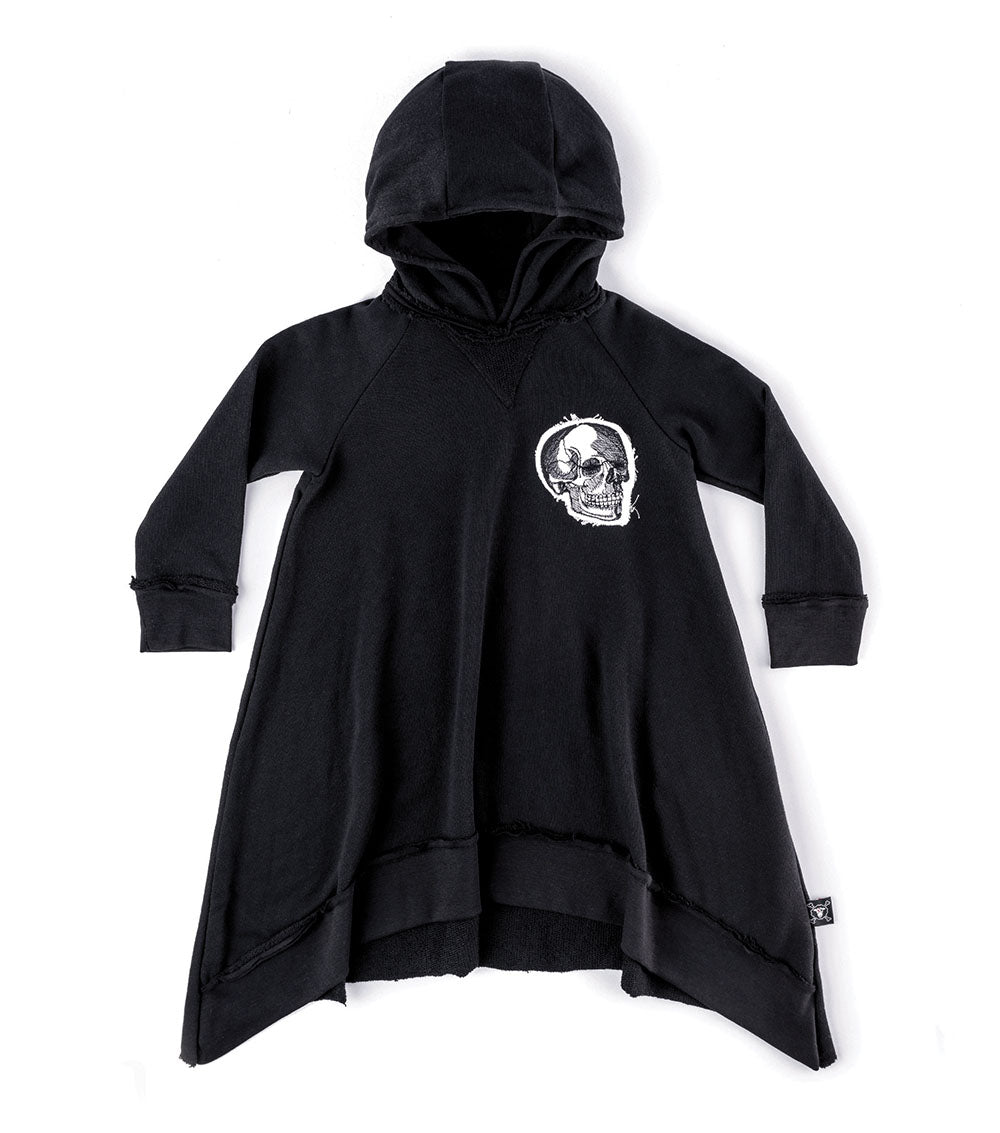 Kid | Hooded Poncho | Black