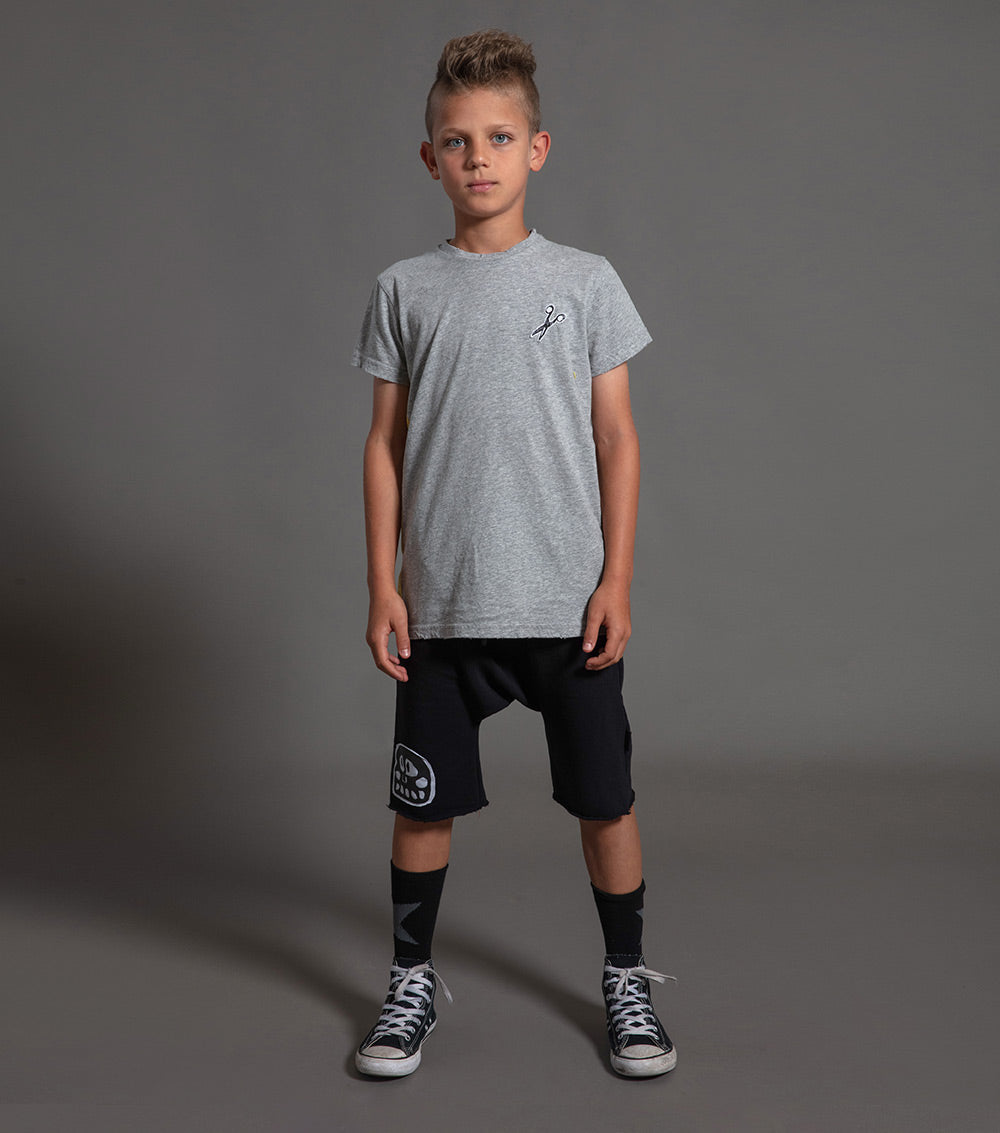 Kid | Sewing Kit T-Shirt | Heather Grey